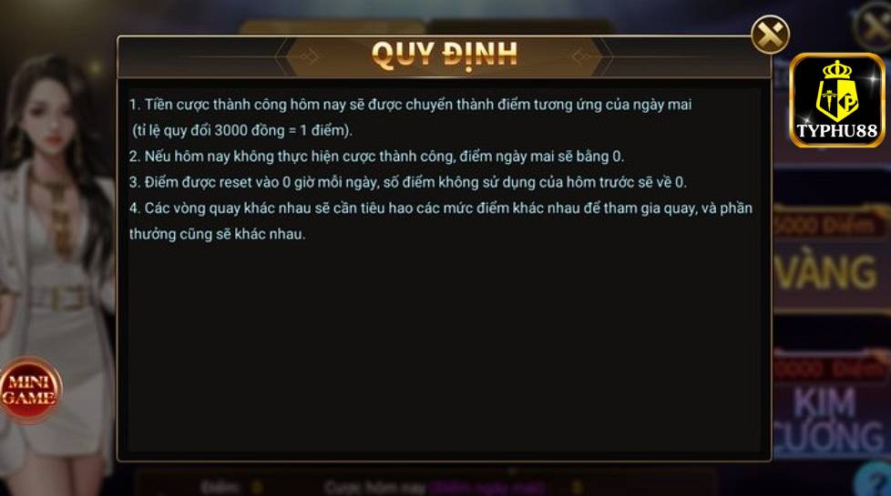Ảnh minh họa quy định sử dụng dịch vụ Typhu88